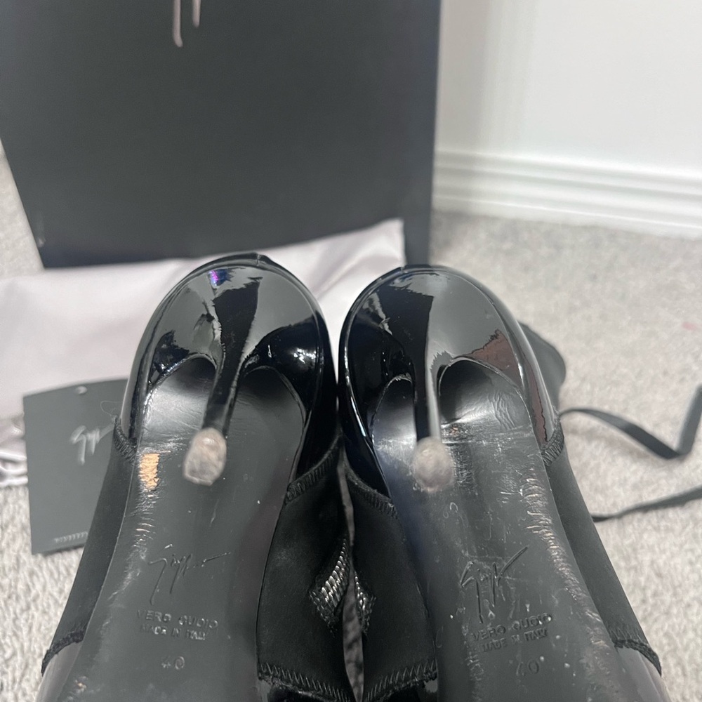 Giuseppe Zanotti stiletto lace up boots - Picture 11 of 11